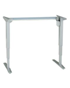 QDOS F3 Electric Sit Stand Desk Frame - Sinlge Motor - 3 Stage Leg Height - 650-1300mm - 100kg Max Weight