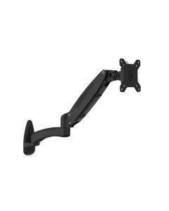 Ollo Wall Bracket - Single Monitor with extension and Gas Spring Arm - Vesa Mount