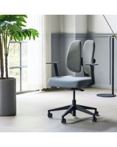 DuoRest New Gold Office Chair - Black Frame