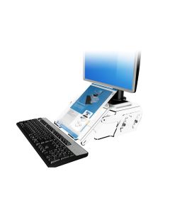 Werk Monitor Stand with Integrated Document Holder