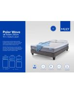 Mlily Polar Wave Memory Foam Mattress 25cm