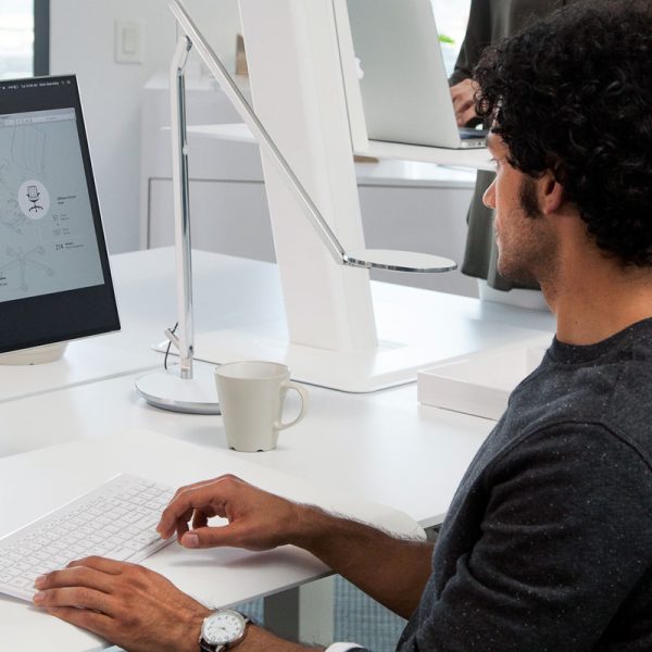 Infinity LED Desktop Lamp by Humanscale