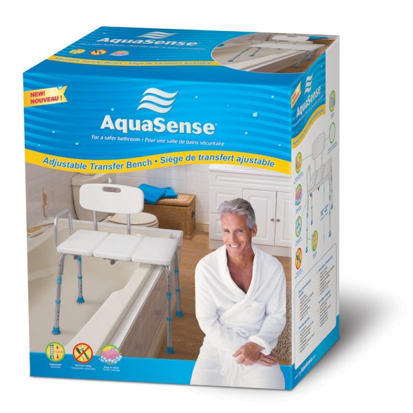 Plastic Bathtub Transfer Bench by AquaSense