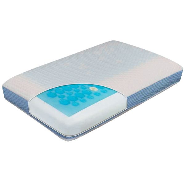 MLILY Sensipolar Gel Top Memory Foam Pillow - Traditional