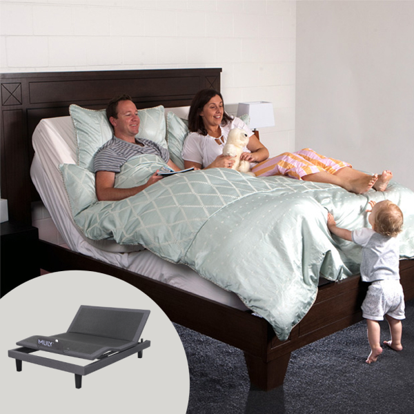 MLILY iActive 20S Adjustable Bed Base (With Skirt -2 motor with matching surround)