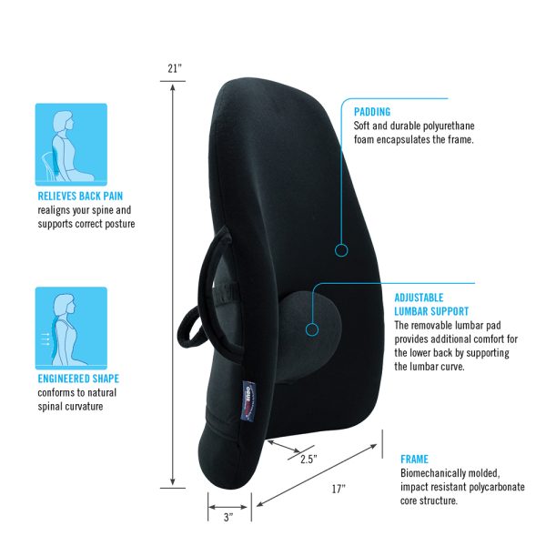 Obus Forme Lowback Support Cushion