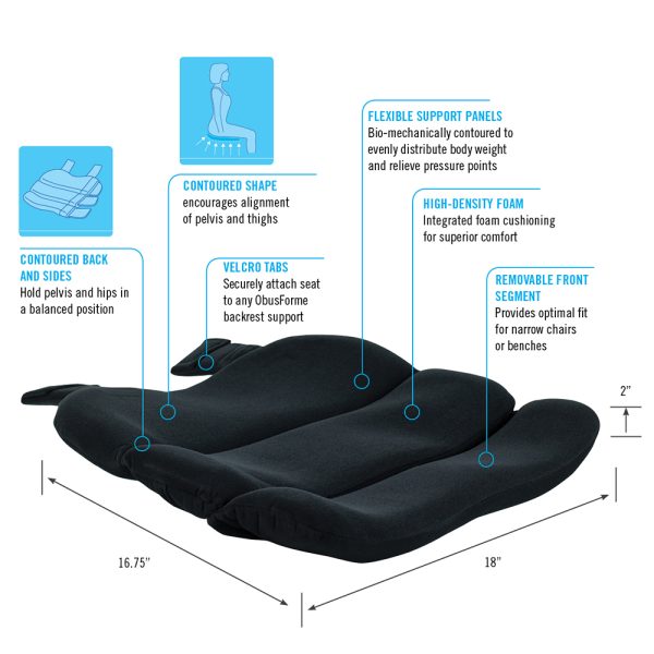 Obus Forme Seat Support Cushion