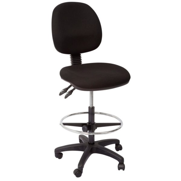 EC070BM Medium Back Drafting Chair 2 Lever