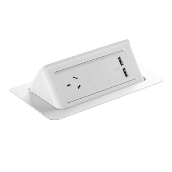 Pop Up In-Desk Power Module