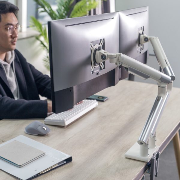 Ergo-V DUAL - Designer Monitor Arm