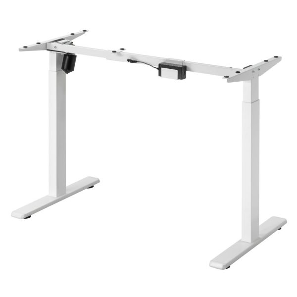 Ergo-V SINGLE Electric Desk Frame Single Motor - 2 Stage Leg, Height 710-1190mm - 80kg Max Weight