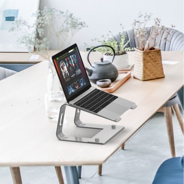 Ergonomic MacBook Laptop Aluminium Stand