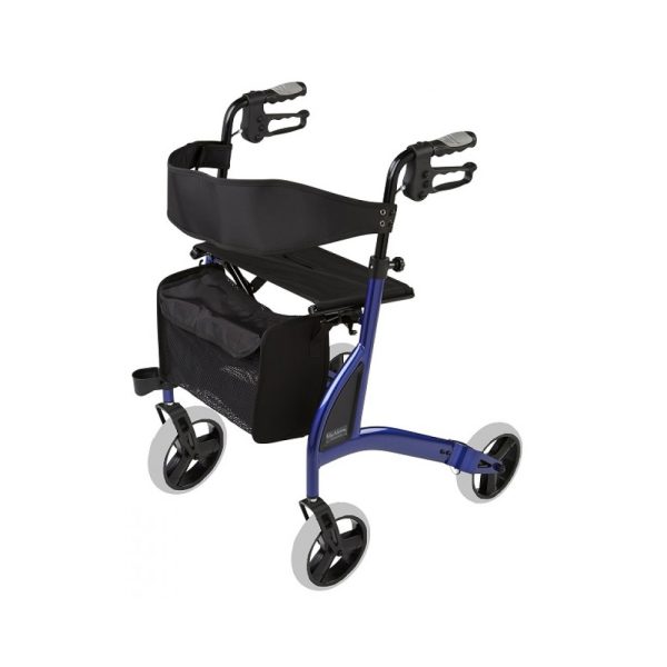 Alpha 438T Lightweight X-frame Rollator - 24" Seat Height
