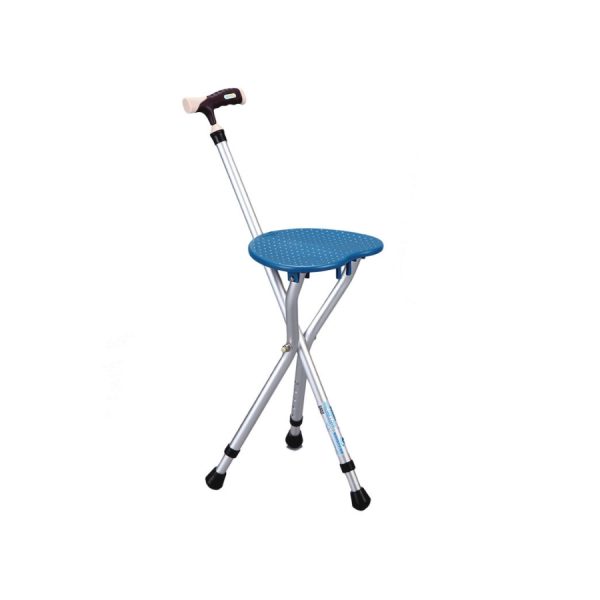 Zoom Tripod Walking Cane With Seat