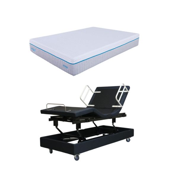 MLILY iActive HILO 200s Adjustable Lift Bed and Aura Mattress - MELBOURNE DEMO KING SINGLE
