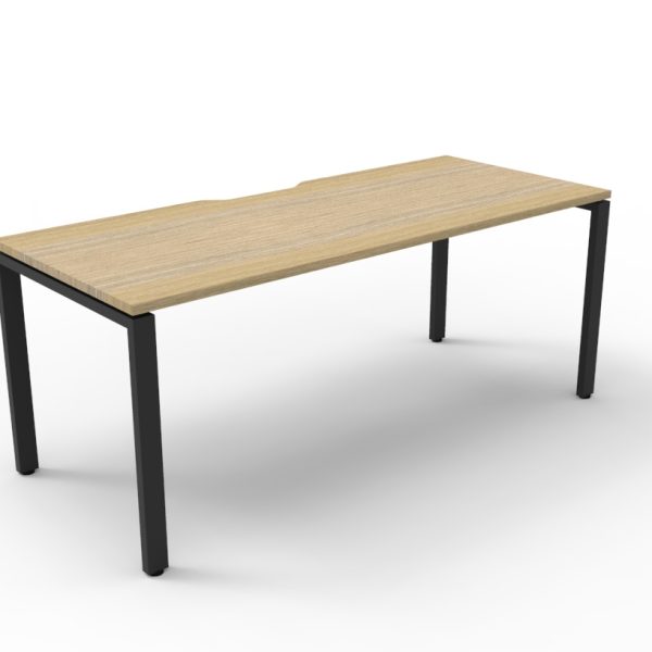 Infinity Single Sided Profile Leg Workstation, 1 to 5 Workstation Pods