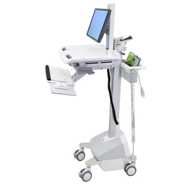 Ergotron StyleView SV42 Cart with LCD Pivot LiFe Powered