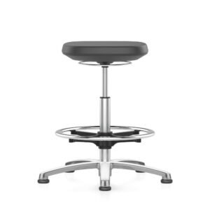 BIMOS ESD Labsit Stool With Glides and Footring