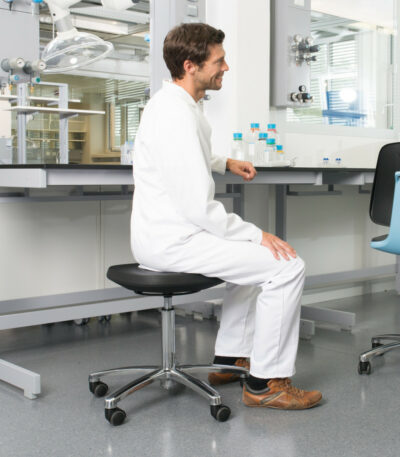 BIMOS ESD Labsit Stool With Casters - view 2