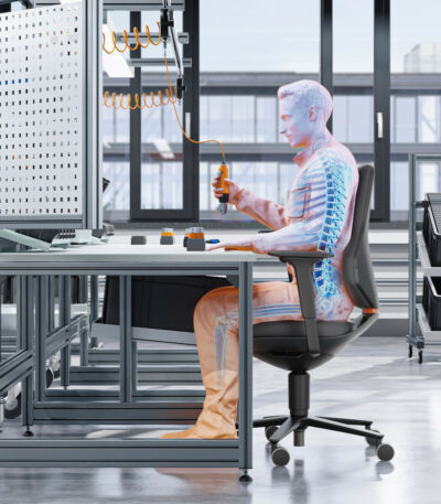 BIMOS Texon 2 Chair With Casters - provide targeted support and comfort for the body